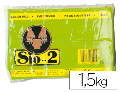 ARGILA PARA MODELAR SIO 2 1500 GRS