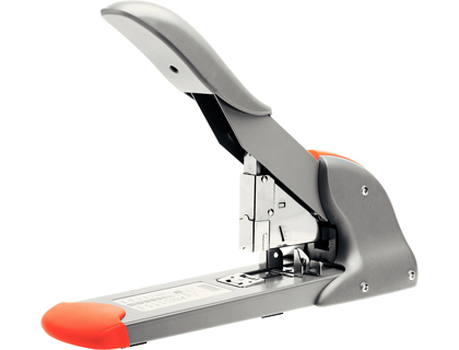 AGRAFADOR RAPID FASHION HD210 PRATA/LARANJA CAPACIDADE 210 FOLHAS USA AGRAFES 9/8-24 E 23/8-24