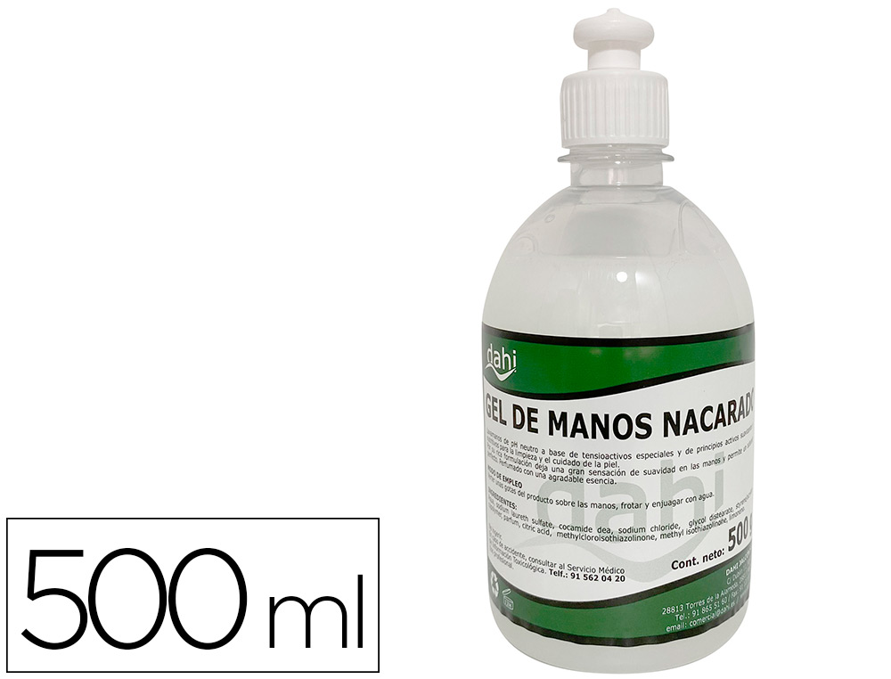 SABAO LIQUIDO LAVA MAOS DAHI COM DOSIFICADOR GRASCO DE 500 ML