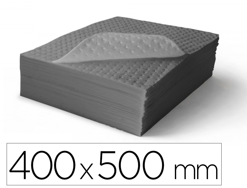 TAPETES MANUTENCAO FARU ABSORVENTE DE FLUIDOS 400X500 MM CAIXA DE 200 UNIDADES