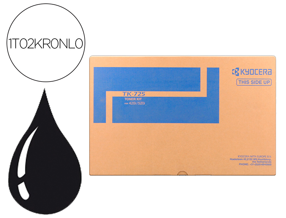TONER KYOCERA -MITA COPIADORA TASKALFA 420I PRETO TK-725
