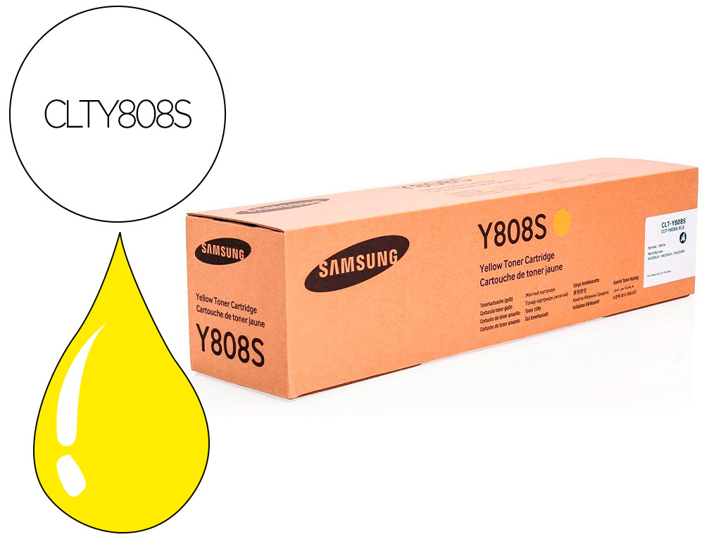TONER HP SAMSUNG AMARELO STANDARD X4300LX / X4250LX / X4220RX CLTY808S/ELS