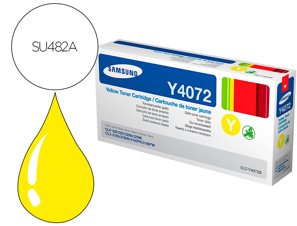 TONER HP SAMSUNG CLP315,CLP310 CLX3170FN / 73175N / 3175FN / 3175FW AMARELO (1.000 PAG.)