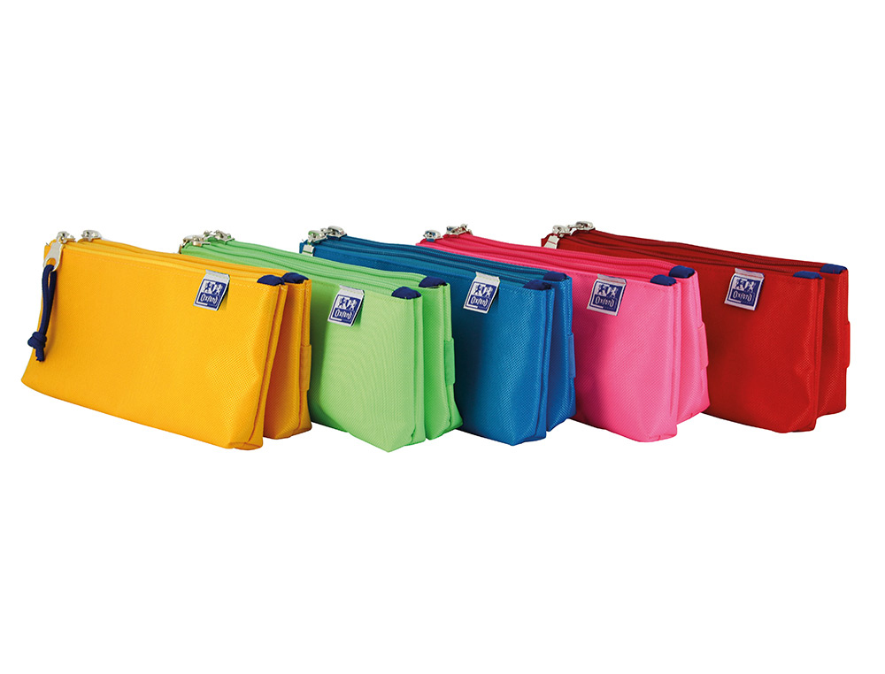 ESTOJO ESCOLAR OXFORD KANGOO KIDS DUPLO CORES SORTIDAS 220X50X100 MM