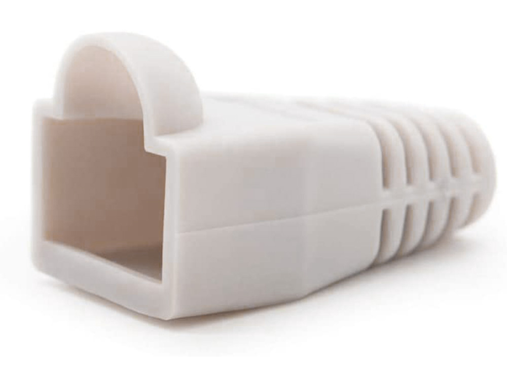 CAPA PROTETORA DE CABO NANOCABLE RJ45 COR CINZA