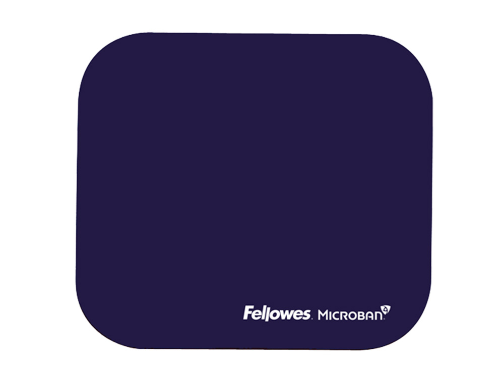 TAPETE PARA RATO FELLOWES COM PROTECAO MICROBAN COR AZUL 226X192X3 MM