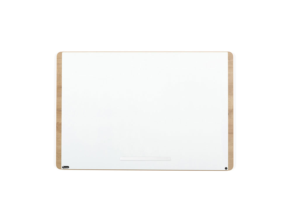 QUADRO BRANCO ROCADA MAGNTICO LACADO NATURAL 115X75 CM