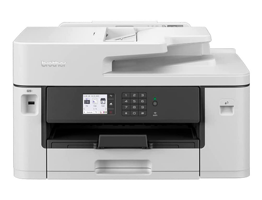 MULTIFUN ES BROTHER MFC-J5340DW PROFISSIONAL A4 / A3 COR TINTA 28PPM DUPLEX TATIL WIFI BANDEJA 250 FOLHAS