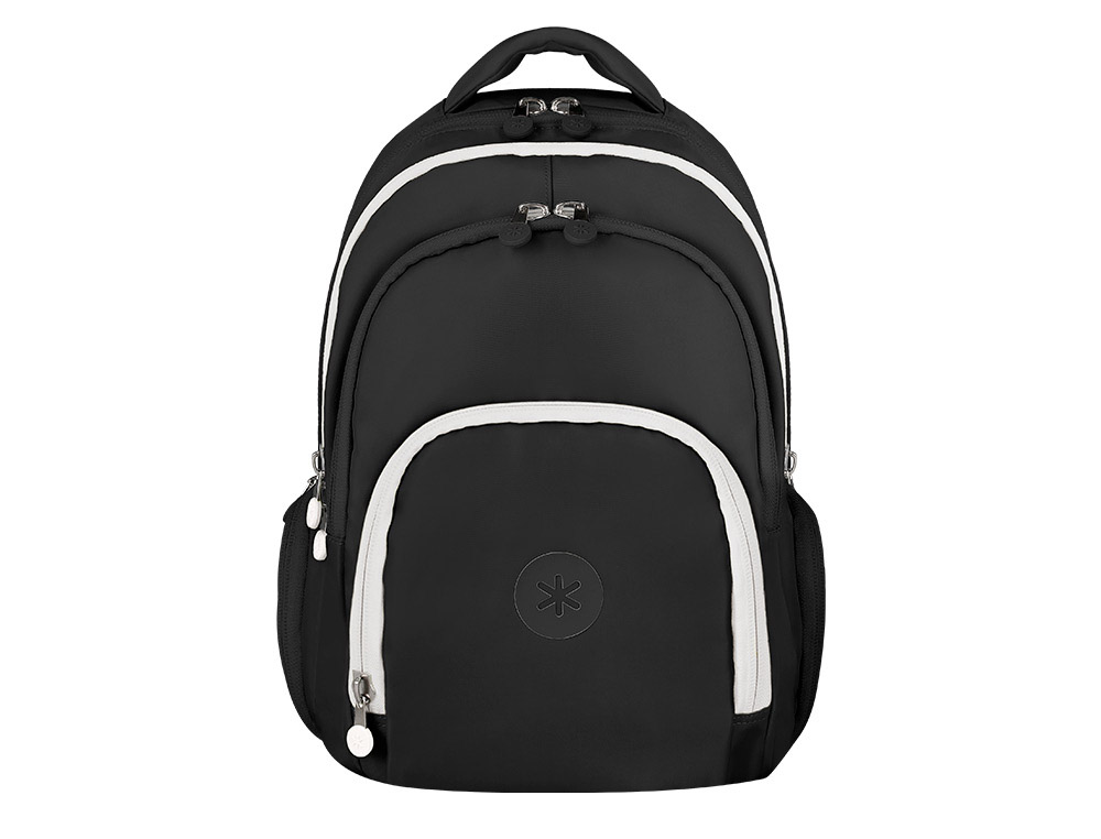 MOCHILA ANTARTIK MULTIBOLSO 19L COMPARTIMENTO PARA PORTATIL E TABLET COR PRETO 450X160X300 MM