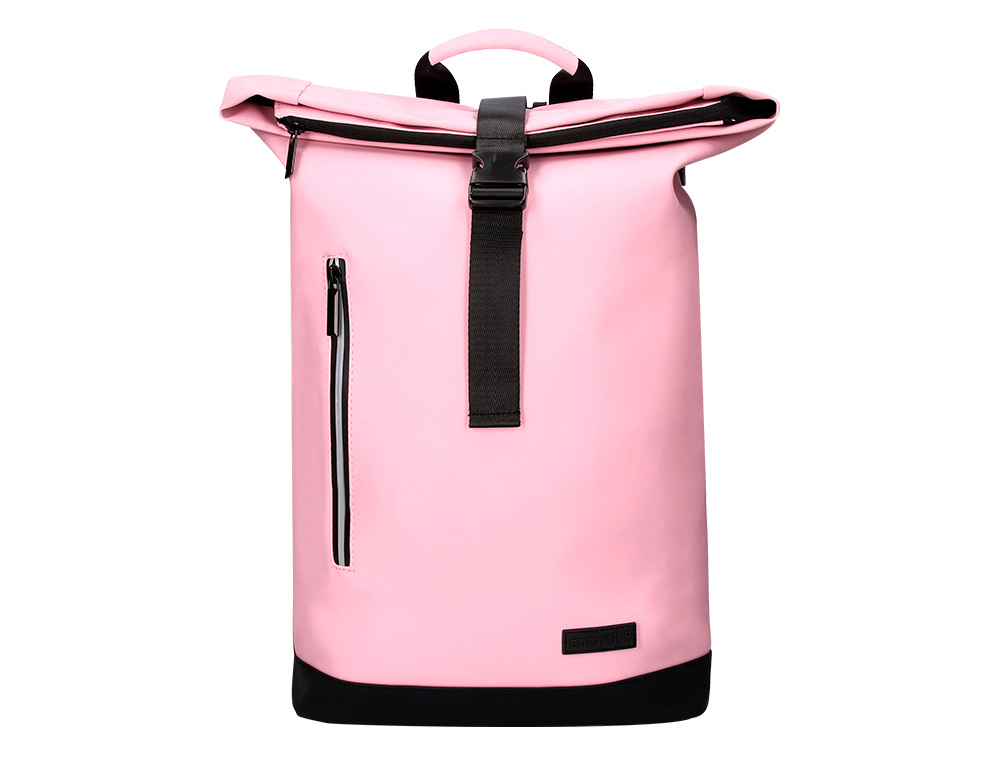 MOCHILA ANTARTIK WATERPROOF ENROLAVEL DESIGN CASUAL COR ROSA 480X130X280 MM