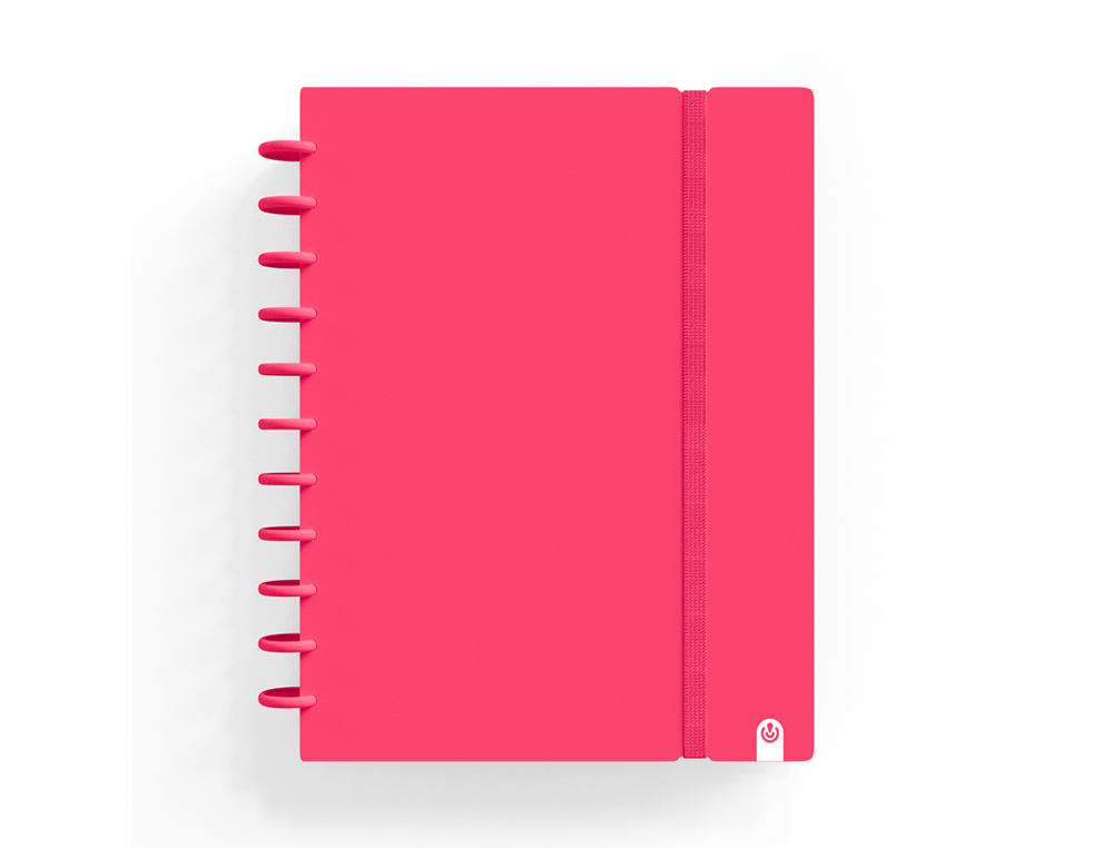 CADERNO CARCHIVO INGENIOX FOAM A5 80 F QUADRICULA VERMELHO