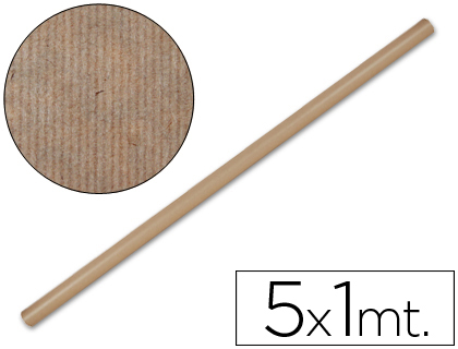 PAPEL KRAFT LIDERPAPEL ROLO CASTANHO 1MT X 5MT 65 GR
