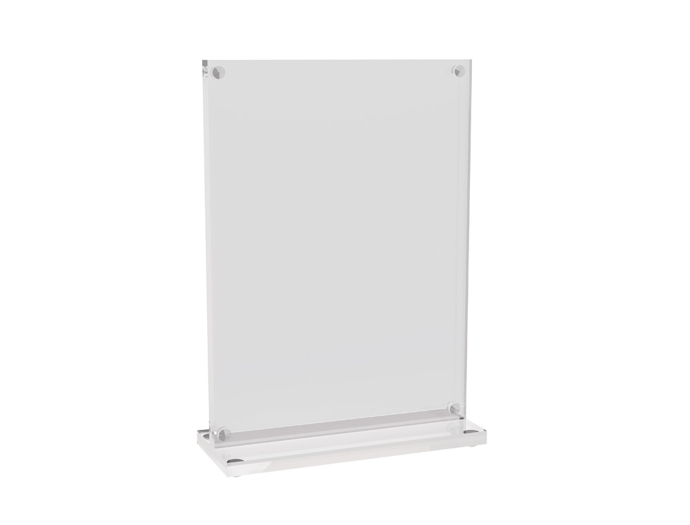 EXPOSITOR SECRETARIA MAUL VISION ACRILICO DIN A6 118X47X170 MM