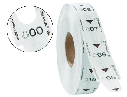 RECARGA ROLO TICKETS T90 PARA TURN-O-MATIC