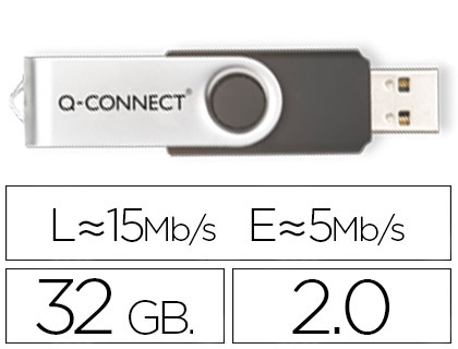 PEN DRIVE USB Q-CONNECT FLASH 32GB