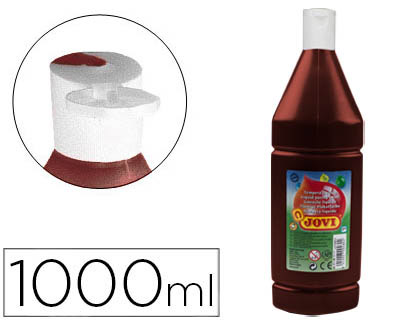 GUACHE LIQUIDO JOVI 1000 ML CASTANHO