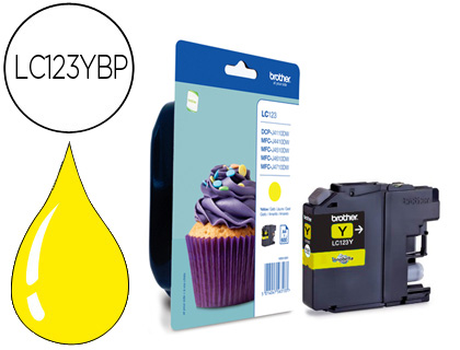 TINTEIRO BROTHER MFC-J4410DW/4510 DW AMARELO -600 PAG