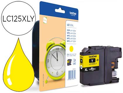 TINTEIRO BROTHER MFC-J4410DW/4510 DW AMARELO ALTA CAPACIDADE1200 PAG