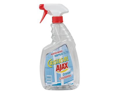 LIMPA VIDROS LIQUIDO CRISTASOL CRISTALINO COM PULVERIZADOR 750 ML