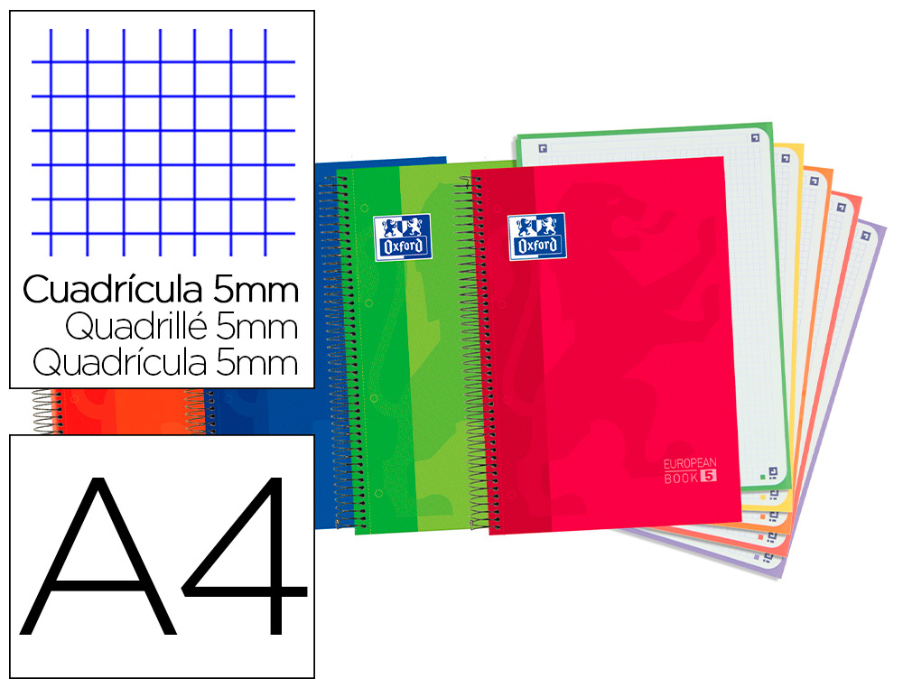 CADERNO ESPIRAL OXFORD EURO C\D A4 120 FOLHAS 50% FOLHAS GRÁTIS