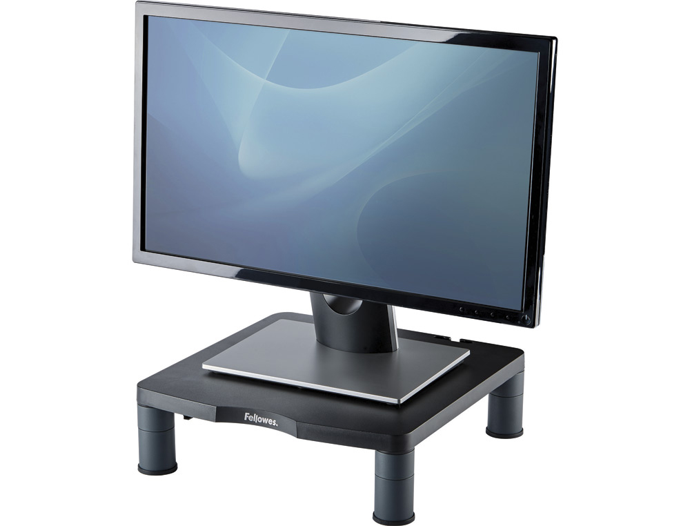 SUPORTE FELLOWES PARA MONITOR TFT STANDARD AJUSTAVEL EM ALTURA 50/100X340X340 MM COR GRAFITE