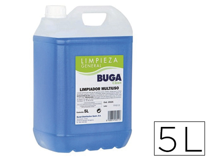 LIQUIDO DE LIMPEZA MULTIUSOS BUGA CLEAN GARRAFA 5 LITROS