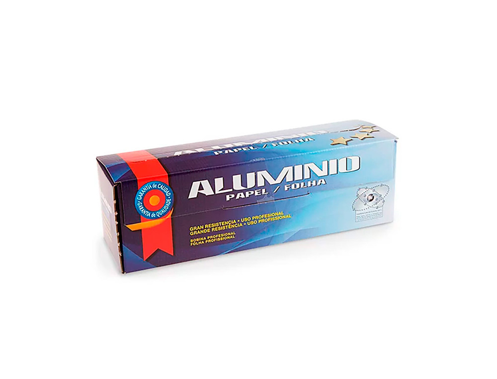 PAPEL DE ALUMINIO CELLOFIX 30 CM X 300 M ROLO
