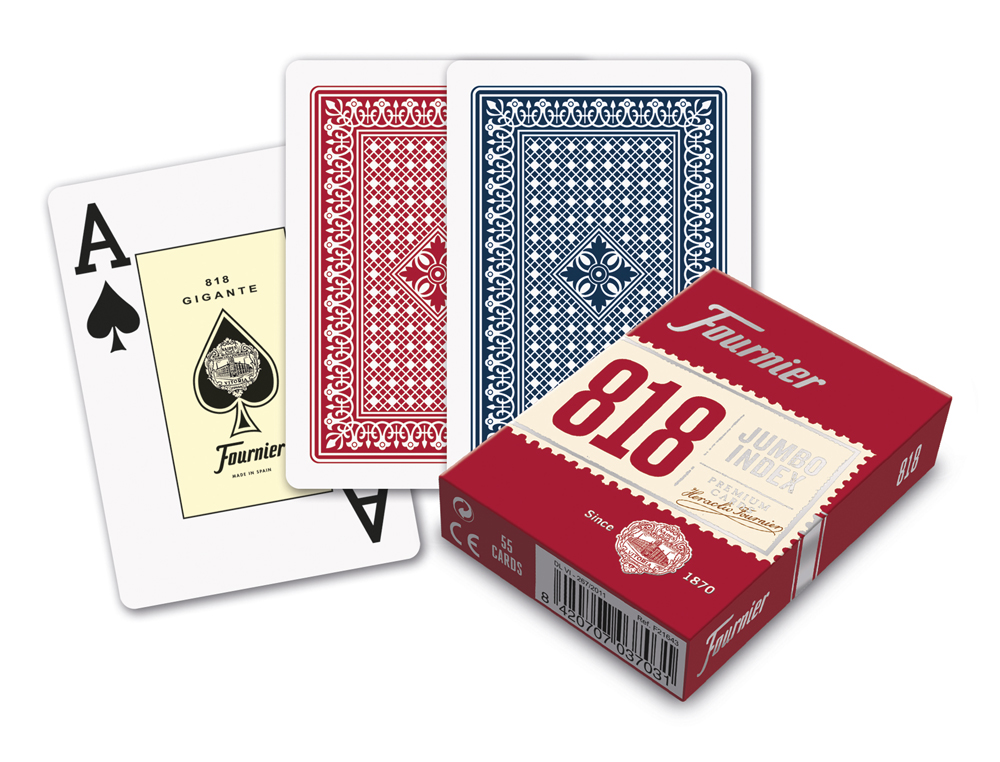 BARALHO FOURNIER POKER INGLES Y BRIDGE -818-55