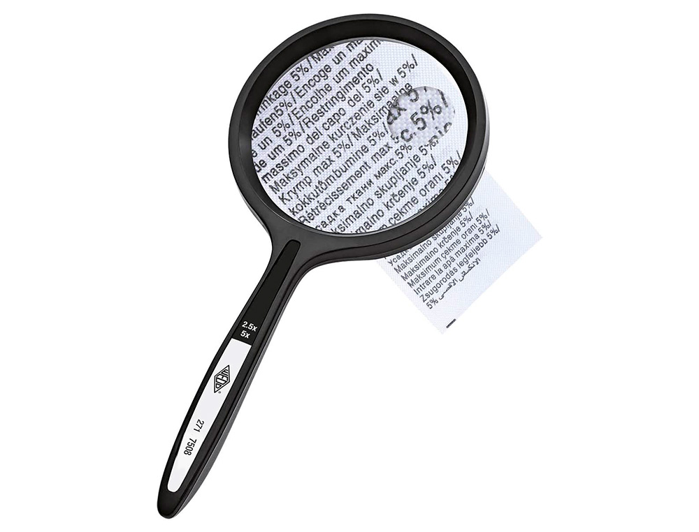 LUPA CRISTAL BIFOCAL WALTEX - 62 MM.