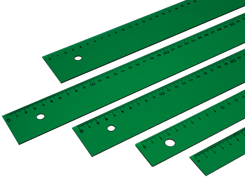 REGUA PLASTICO FABER 100 CM