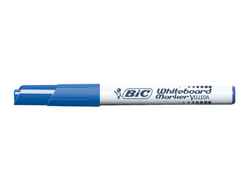 MARCADOR BIC VELLEDA PARA QUADRO BRANCO - AZUL PONTA REDEONDA 2 MM