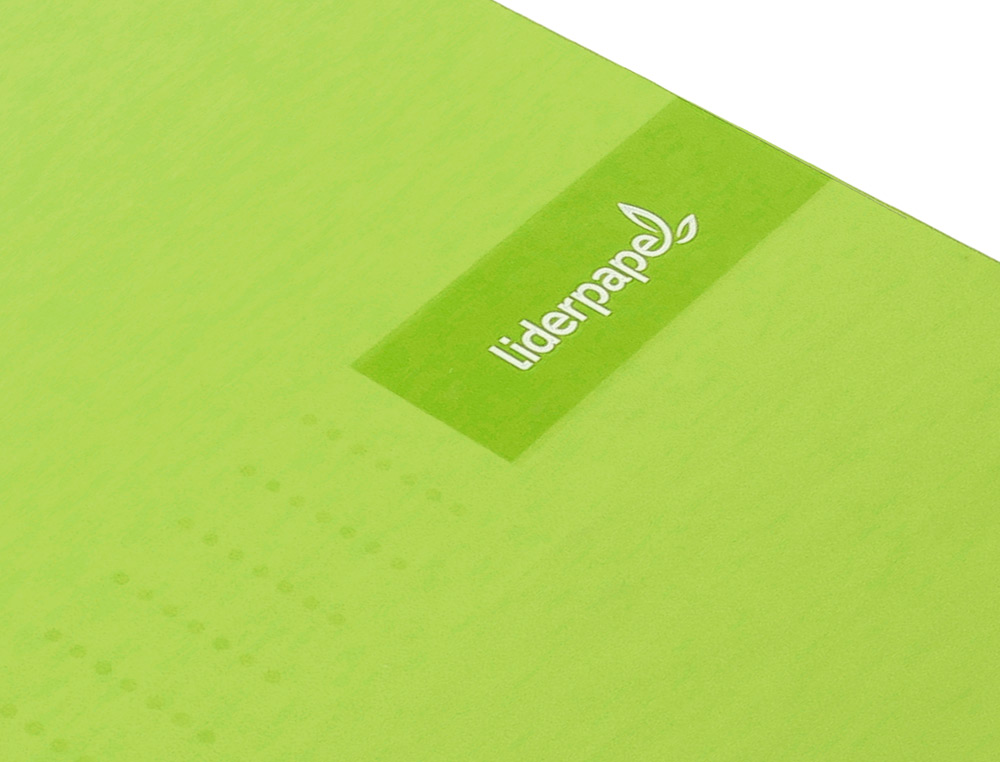 CADERNO ESPIRAL LIDERPAPEL CRAFTY MICRO DIN A5 CAPA FORRADA 120 F 90 GR QUADRICULA 5MM 5 BANDAS DE CORES 6 FUROS COR VER
