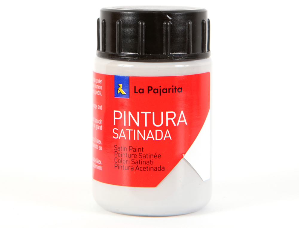 TINTA LATEX LA PAJARITA, 35 ML - CINZA PRATA