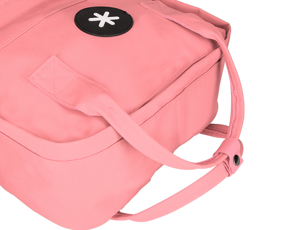 MOCHILA 2 ASAS E BOLSOS EXTERIORES CORAL 300X115X390 MM
