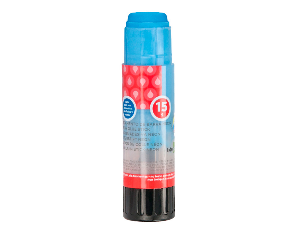 COLA EM STICK LIDERPAPEL 15 GR COR NEON