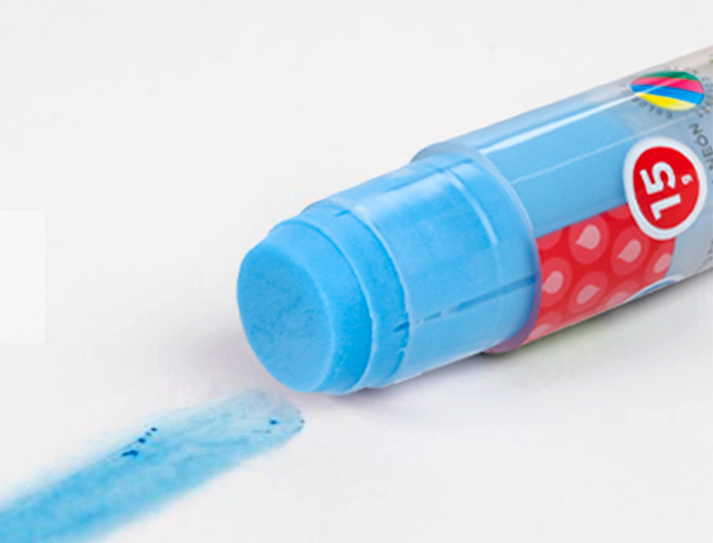 COLA EM STICK LIDERPAPEL 15 GR COR NEON