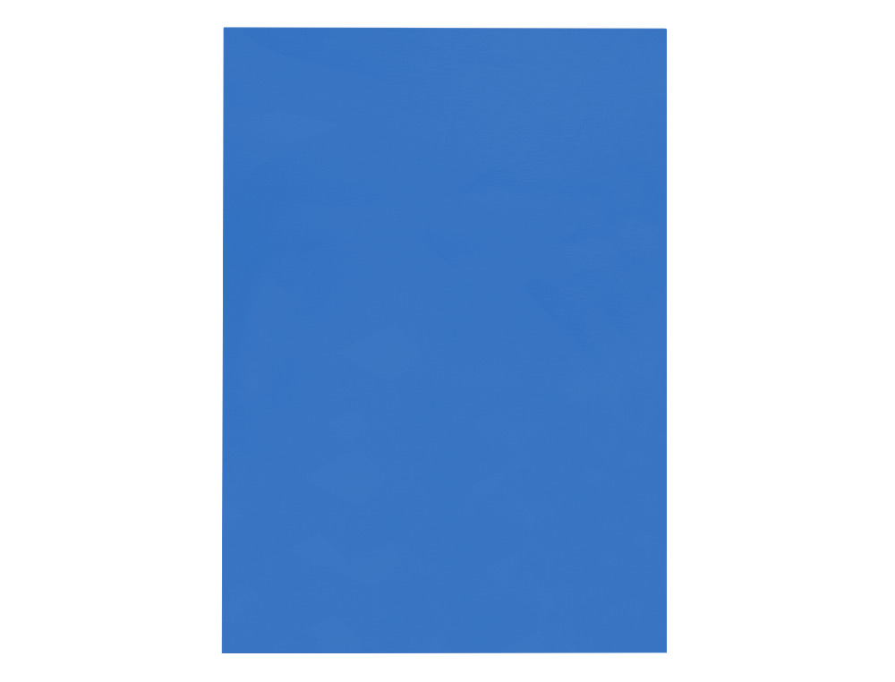 CAPA DE ENCADERNACAO LIDERPAPEL POLIPROPILENO DIN A4 0.5 MM AZUL TRANSLUCIDO PACK DE 100 UNIDADES