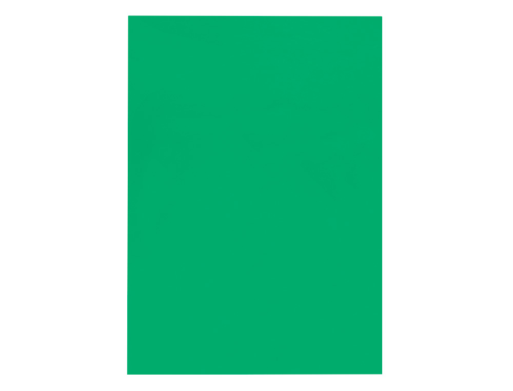 CAPA DE ENCADERNACAO LIDERPAPEL POLIPROPILENO DIN A4 0.5 MM VERDE TRANSLUCIDO PACK DE 100 UNIDADES