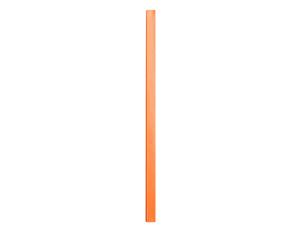 CAPA CATALOGO LIDERPAPEL 20 BOLSAS POLIPROPILENO DIN A4 LARANJA FLUOR OPACO