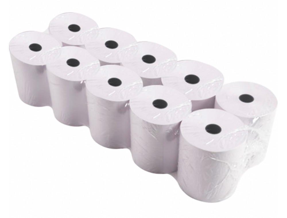 ROLO PAPEL PARA IMPRESSORA 75X65X11 MM 60 GR