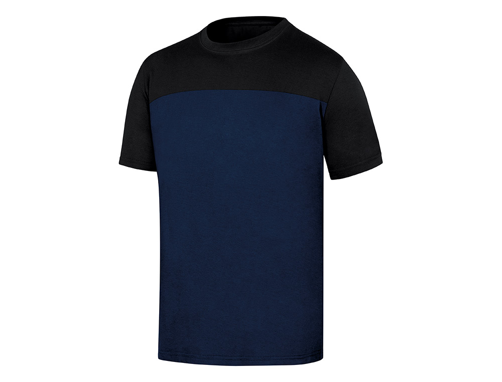 T-SHIRT DE ALGODAO DELTAPLUS COR AZUL TAMANHO M