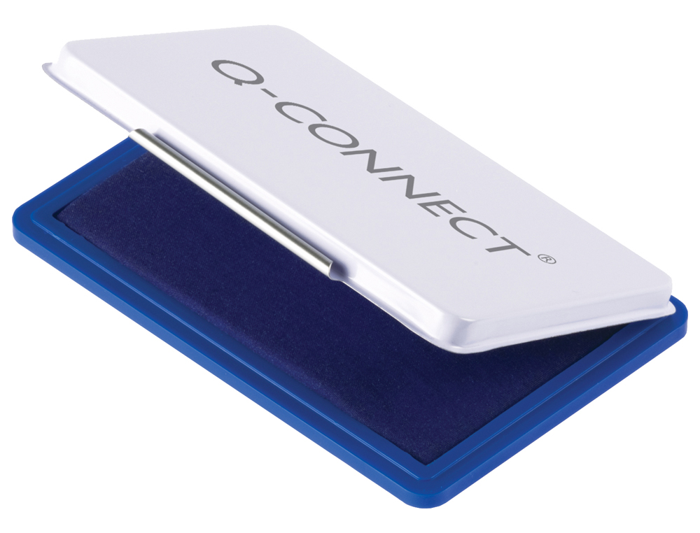 ALMOFADA PARA CARIMBO Q-CONNECT 126X81 MM AZUL