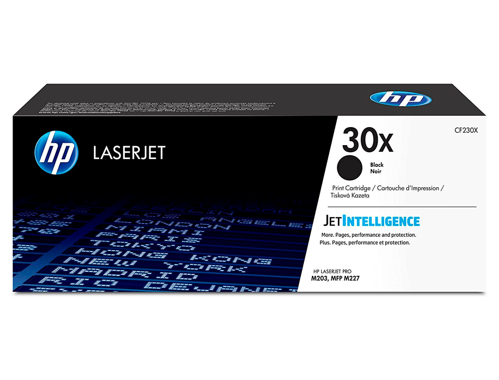 TONER HP CF230X LASERJET PRO M203/ M227 PRETO 3500 PAG