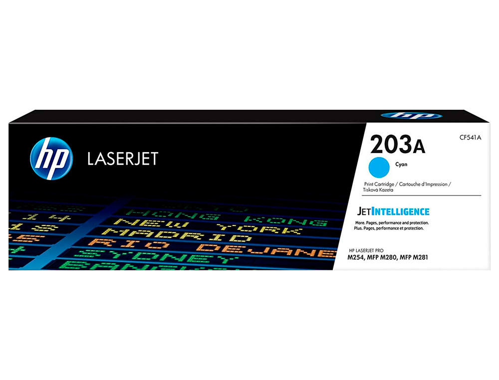 TONER HP 203A LASERJET PRO M254 / MFP M280 / MFP M281 CIAN 1300 PAG