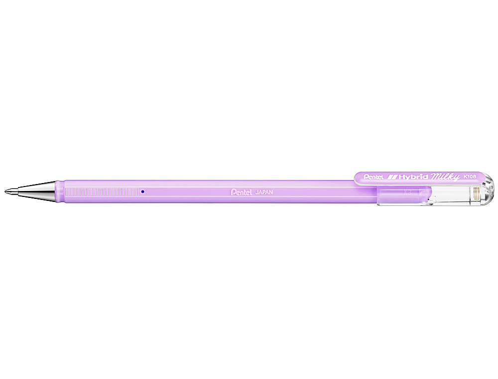 ROLLER PENTEL K108 VIOLETA PASTEL 0,8 MM