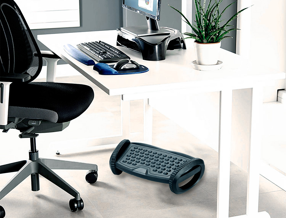 APOIO DE PES Q-CONNECT COM FUNCAO DE BALANCO 2 ALTURAS 417X225X135 MM