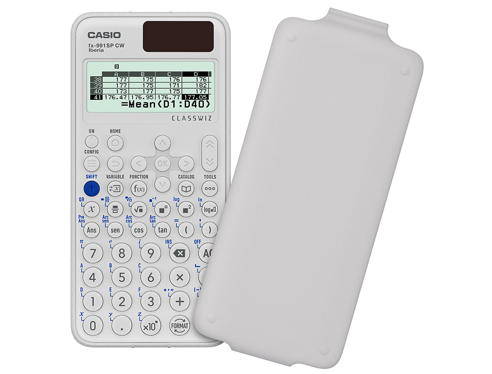 CALCULADORA CASIO FX-991SP CW IBERIA CLASSWIZ CIENTIFICA 560 FUNCIONES 9 MEMORIAS 10+2 DIGITOS 5 IDIOMAS COM CAPA
