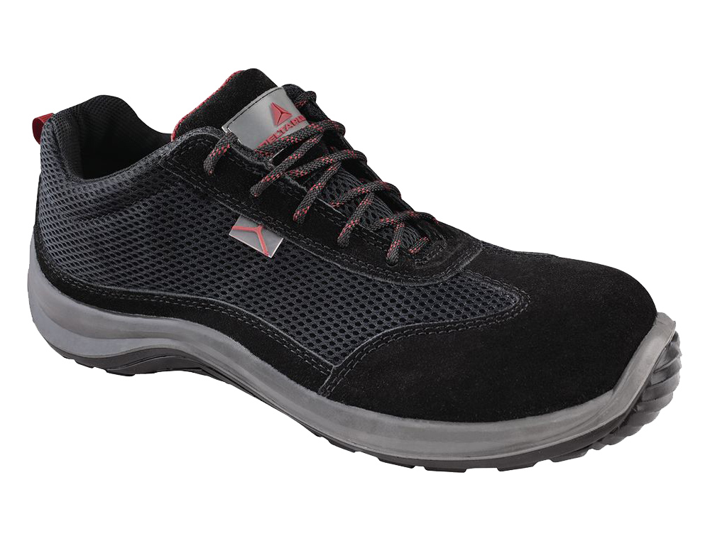 SAPATOS DE SEGURANCA DELTAPLUS DE PELE PRETO TAMANHO 43