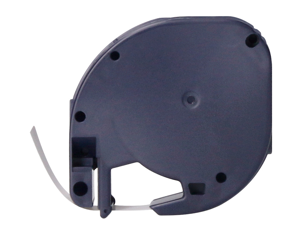 FITA Q-CONNECT 12MM X 4MT PRETA-BRANCA PARA LETRATAG