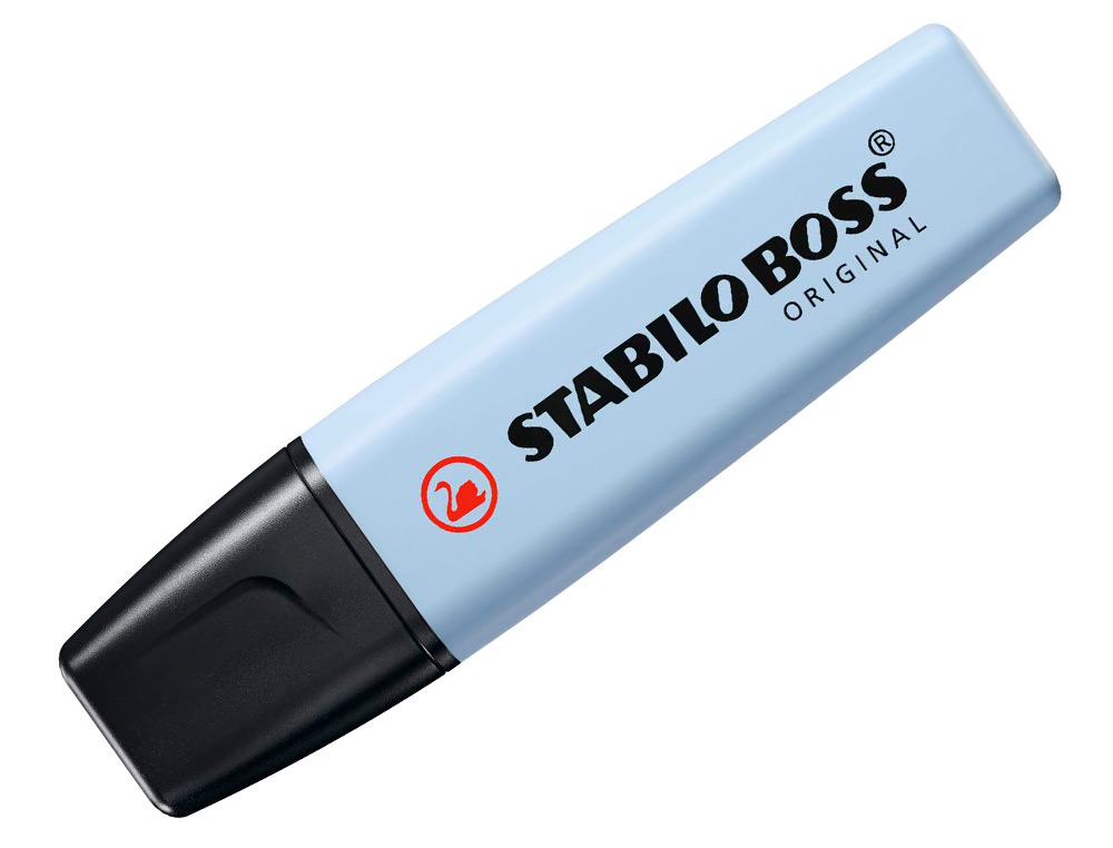 MARCADOR FLUORESCENTE STABILO BOSS 70 PASTEL AZUL